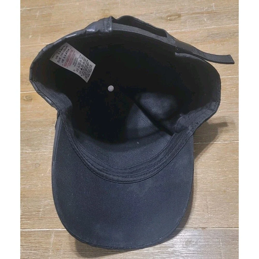 Luminis Saint-Antoine Black Hat Designer Adjustable Strap Youth Cap 5-8 Yrs